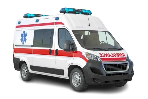 Ambulance with Emergency Oxygen